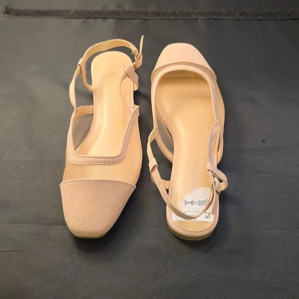 BRAND NEW WILD DIVA LOUNGE SLINGBACK WOMEN'S FLAT